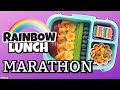 RAINBOW Lunch Idea MARATHON 🌈 Bunches Of Lunches