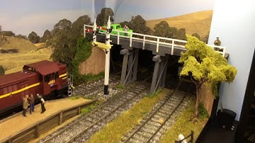 Working 3D printed bracket signal on Moonan Flats