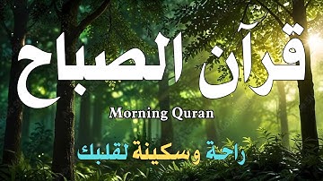 قران الصباح 🧡قران كريم/ مفتاح الرزق والبركة وتحصين المنزل / بصوت هادئ وحنين يملئ قلبك بالامان🌹