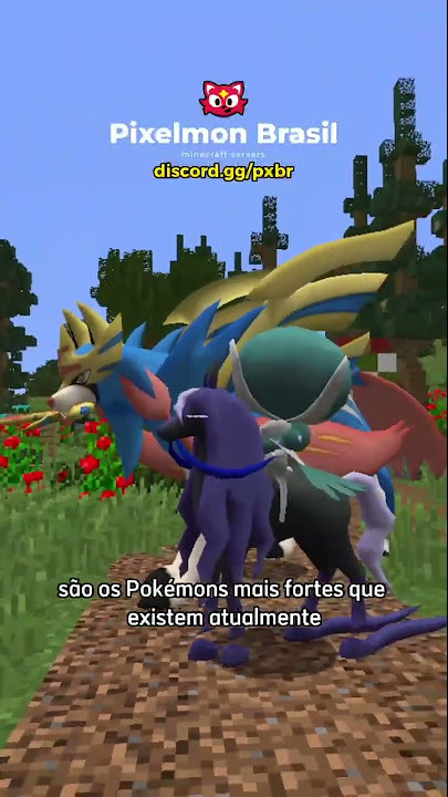 OS POKÉMONS MAIS FORTES DO PIXELMON COM RS