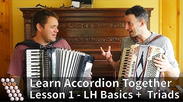 Virtual Accordion Lesson - Lesson 1 (Yuval)