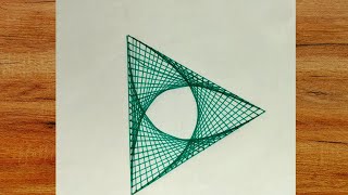 Triangle spirograph@myartar  #youtubeshort#