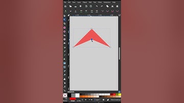 Dual tone arrow design in Inkscape.