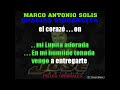 GRACIAS VIRGENCITA   MARCO ANTONIO SOLIS   DJ JOSE CHICAGO KARAOKE