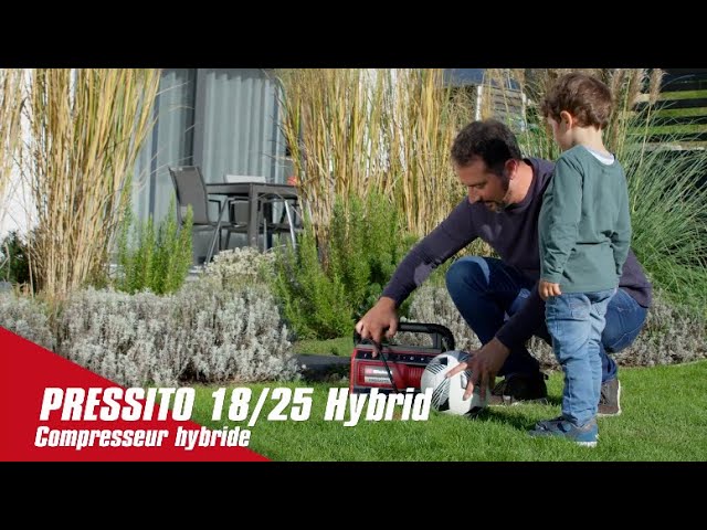 Compresseur sans fil PRESSITO 18/25 Hybrid - Einhell France 
