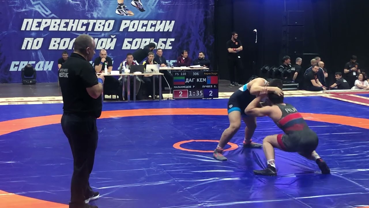 Дисквалификация Красного! Малахмедов Рахман (Дагестан) - Лучшев Владислав (Кемеровская область)