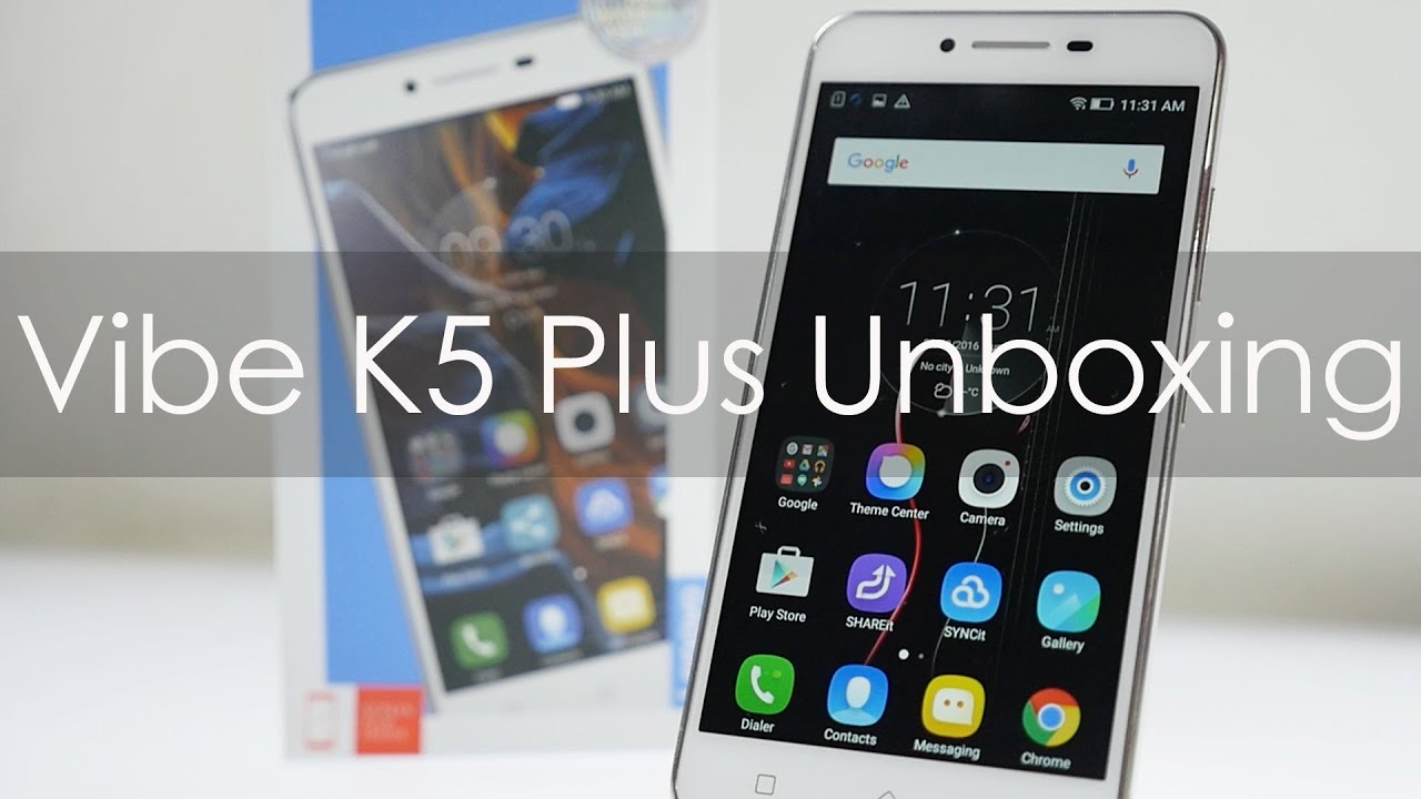 Lenovo Vibe K5 Plus - Unpacking and Review