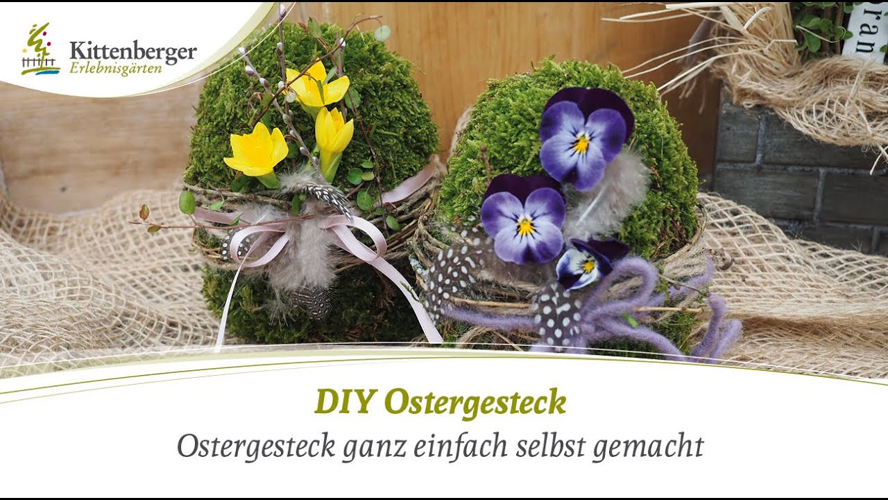 Ostergesteck ganz einfach selber machen
