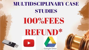 MULTIDISCIPLINARY CASE STUDIES