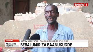 Agataliikonfuufu Waliwo abooluganda abalaajana olw’abantu abatannamanyika okubakoonera ennyumba