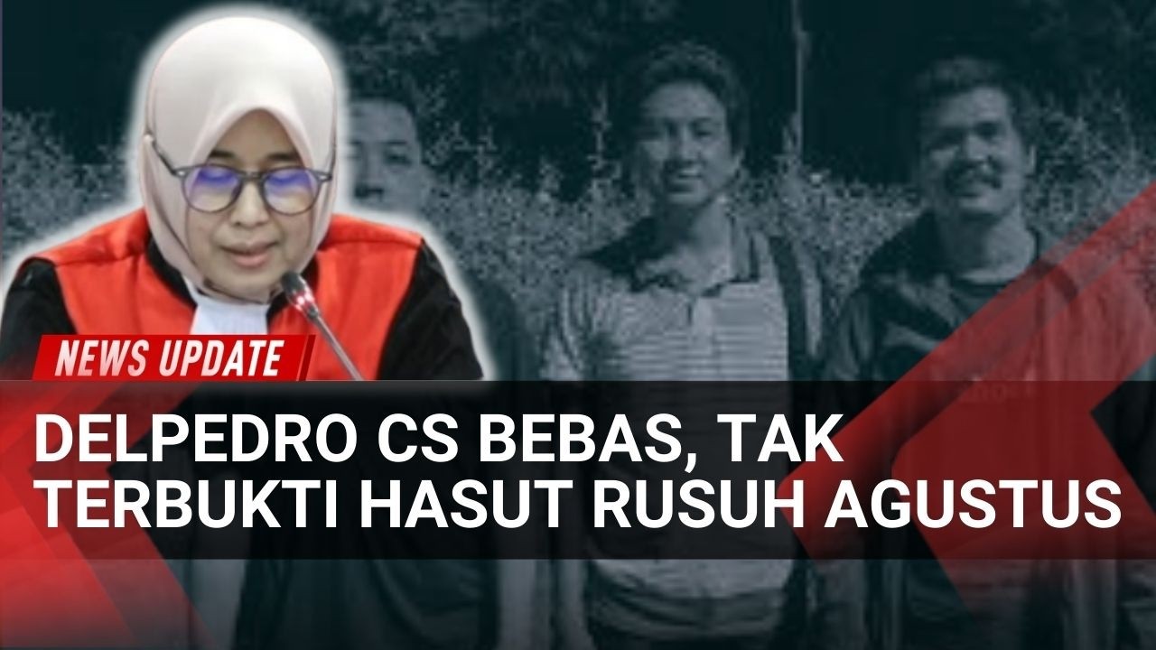 Hakim Putus Bebas Aktivis Del Pedro dan Tiga Rekan, Harkat Dipulihkan