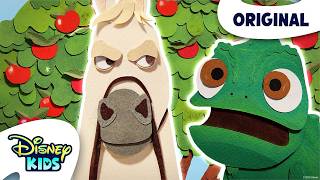 tangled maximus pascal chase apple thief disney sidekick