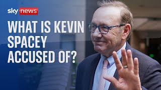 Why is Kevin Spacey in court and what are the allegations against him?