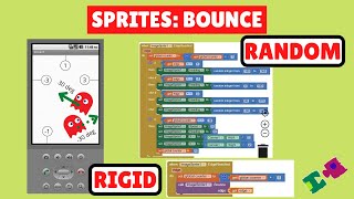 MIT App Inventor 2 Sprites: Bounce screenshot 4