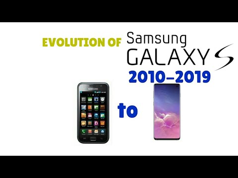 Evolution of Samsung Galaxy S Phones (S1-S10) Evolution of Samsung Galaxy S Phones (S1-S10)