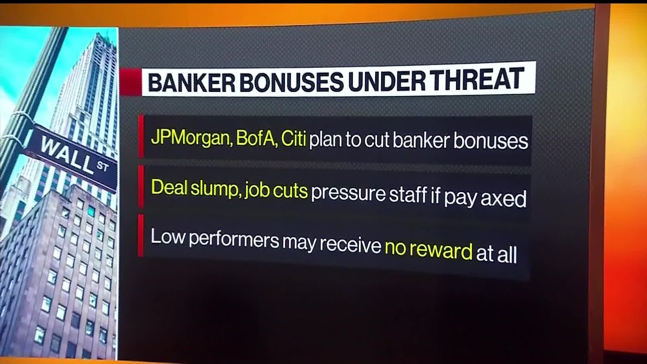 Banker Bonuses Expected to be Lower Across Wall Street YouTube