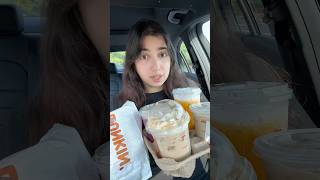 Dunkin Fall Menu 2025 #fall #dunkin #fallmenu #coffee #psl #pumpkin #pumpkinlatte #donut #Foodie