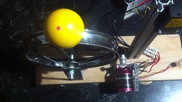 Ball on Wheel, speed control, cascaded PID controller, closed loop, STM32 F103 (ST Microelectronics)