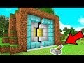 ENCONTRAMOS UM TESOURO ATRÁS DESSA PORTA SECRETA NO MINECRAFT (TROLL)