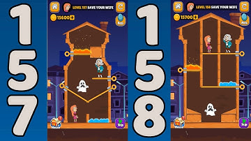 Home Pin Level 157 & 158