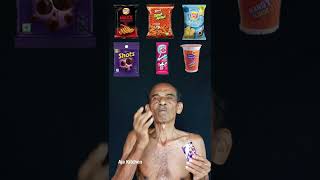 Emoji Eating🍟🍔🍫🍭🧃🧈🧋Challenge 🍿🍭🍯🍱🍹🫕🥧🍮🥙Aja Kitchen Shorts #shorts #ytshorts #emojichallenge #eating