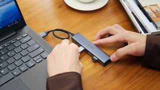 Ugreen Usb Ethernet Adapter 1000100Mbps Usb3.0 Hub Rj45 Lan Fo