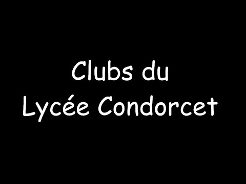 Clubs du lycée Condorcet