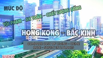 (172) So BẮC KINH-HONG KONG về AN TOÀN ? TỘI PHẠM ? CHẤT LƯỢNG SỐNG ?