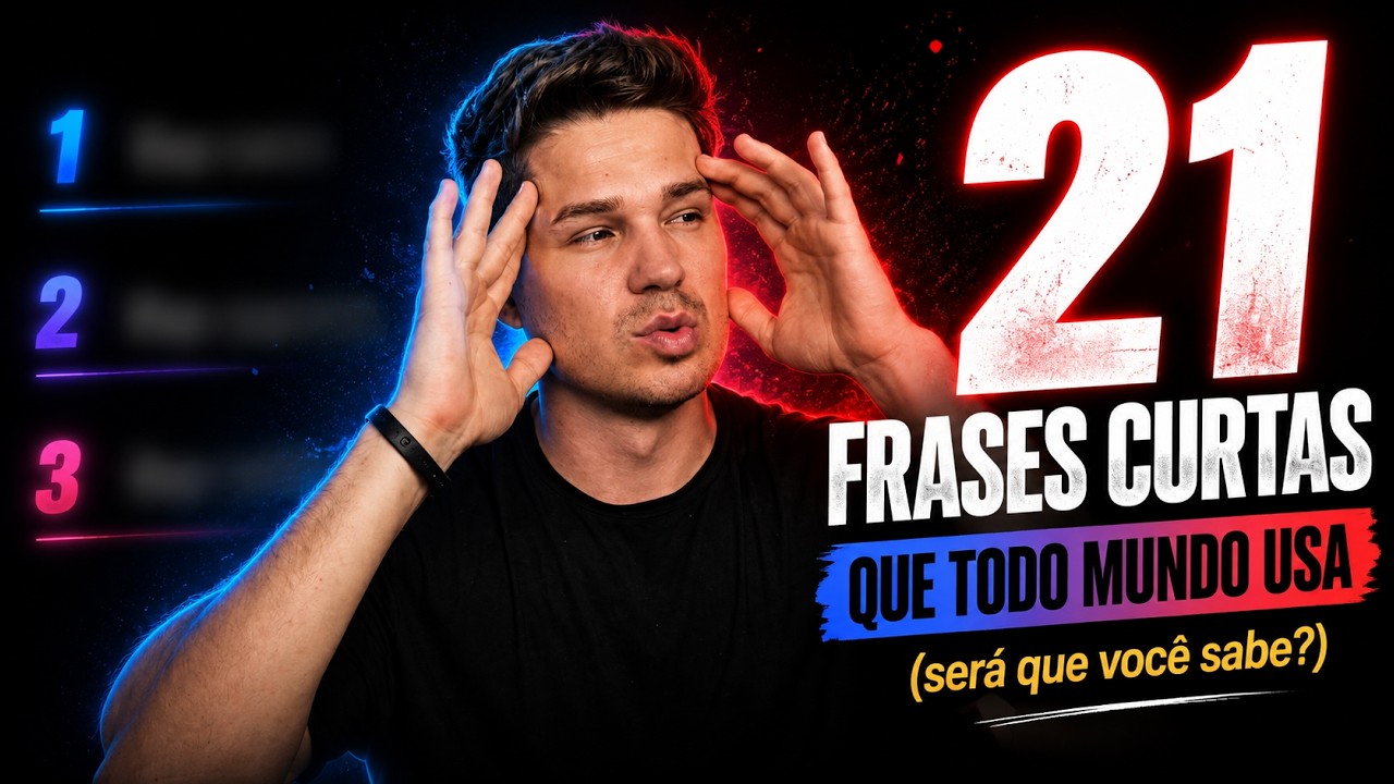 21 Frases em inglês que não podem faltar no seu vocabulário