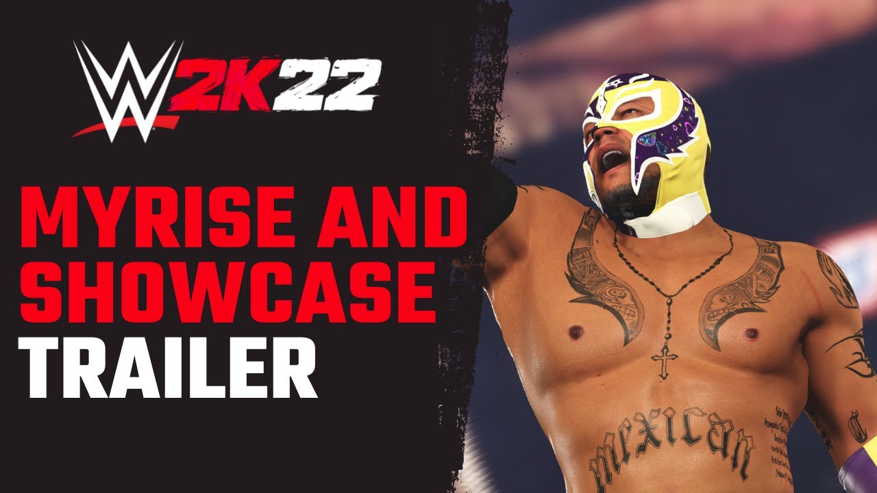 WWE 2K22 brengt historische 2K Showcase en MyRISE Trailer uit