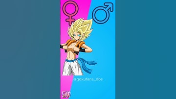 dbz gender swap character male swap female #shorts #dbs #goku #dragonball