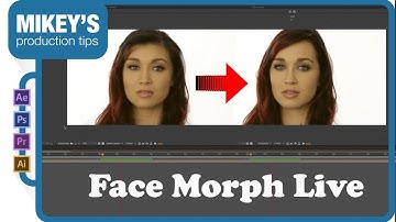 After Effects Face Morph LIVE TUTORIAL