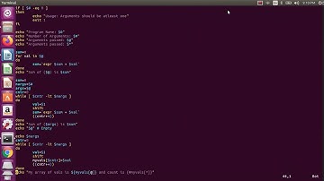 Linux Shell Scripting | Unit 8 | Processing Parameters | Part 2 of 3