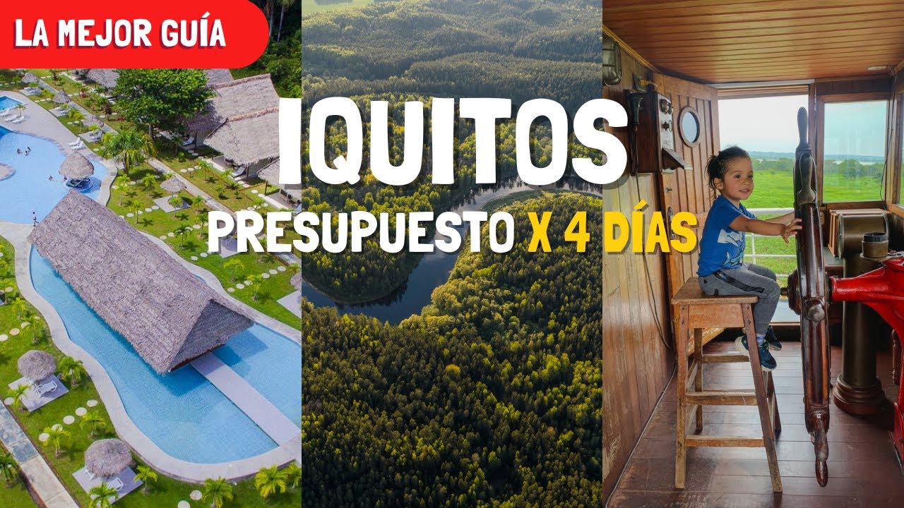 IQUITOS en 4 DÍAS y con NIÑOS 🐒¡Guía definitiva! (Presupuesto, itinerario, cómo llegar, etc)