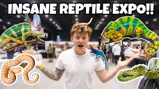 TOURING A HUGE REPTILE CONVENTION!! **INSANE**