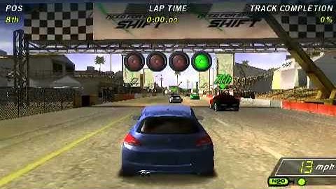 Need For Speed Shift PSP Quick Gameplay