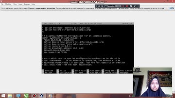 Konfigurasi "DHCP Server" linux server paket 1 Debian 6.0
