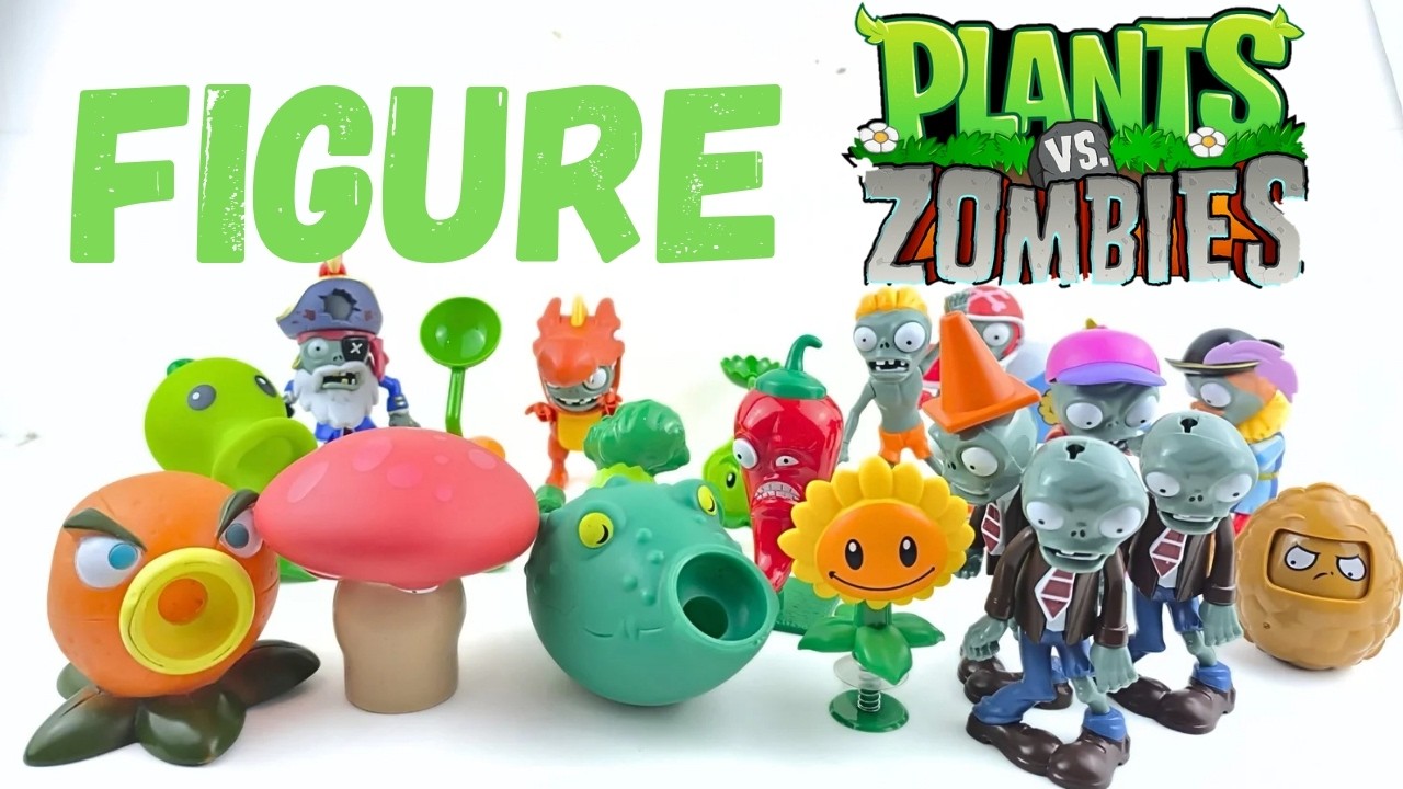 7 Minutes ASMR Figure Plants vs Zombies 🔴 The Coolest PVZ Toys Ever | Satisfying Video