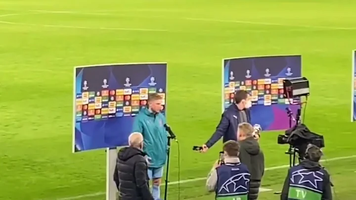 Kelvin De Bruyne in Post Match Interview vs Atletico Madrid