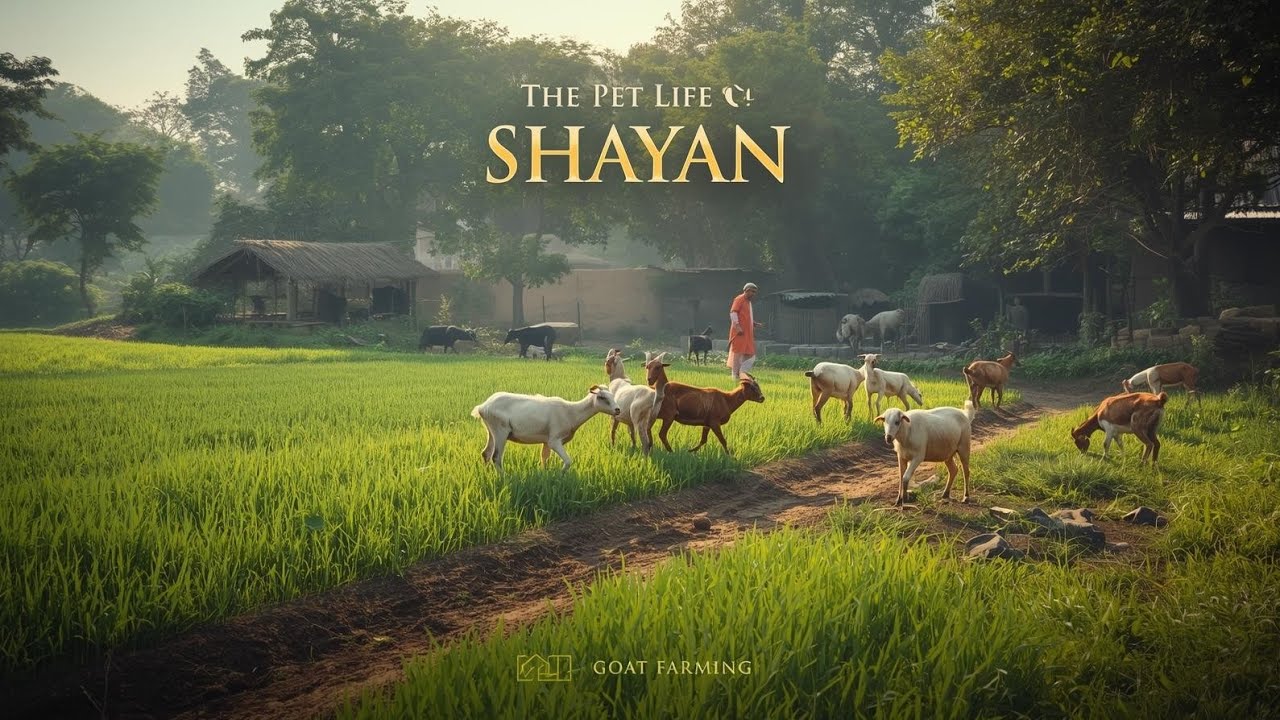 Live Turkey Birds & Goat Farm 🦃🐐 | Pet Farm Life | The Pet Life of Shayan