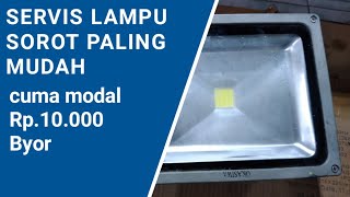 Unboxing Lampu sorot/ Lampu Tembak / Lampu Shooting / Lampu Studio / Lighting LED 50 Watt STARLUX #u. 