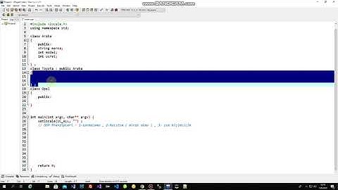 29 C++ Programlama OOP prensip 2 kalıtım ( inheritance )