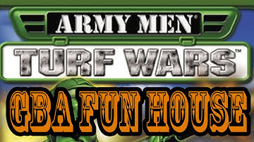 GBA Fun House - Army Men - Turf Wars