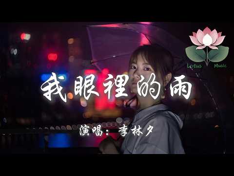 李林夕 - 我眼裡的雨『遺憾已填滿心裡 滿到兩人都擁擠 只剩越走越遠的 距離』【動態歌詞MV】