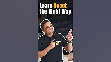 Learn React the right way!   #coding #programming #ytshorts #shorts