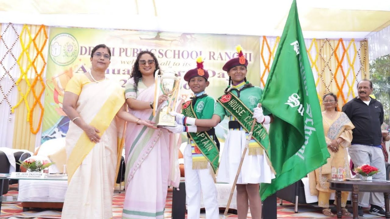 Delhi Public School (DPS) Ranchi Annual Sports Day 2025-26 | Chief ...