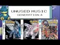UNUSED MUSIC - GENERATION 4 - Pokemon Diamond / Pearl / Platinum Unused Tracks!
