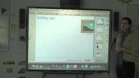 SMART Board - Level 1 - 2b - SMART Notebook Tabs