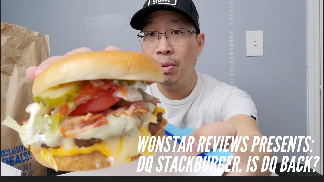 Dairy Queen Stackburger Is DQ back in the burger game? YouTube