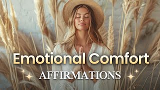 Emotional Comfort Self-Care Affirmations For Your Cozy Fall Female Voice